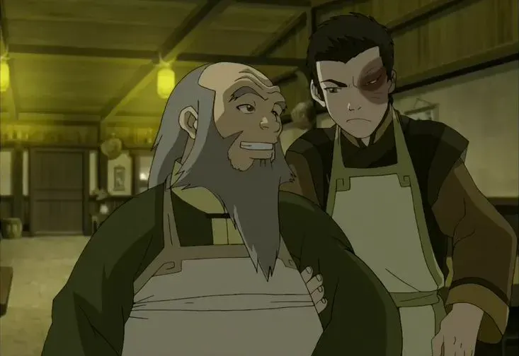 Prince Zuko and Iroh teashop